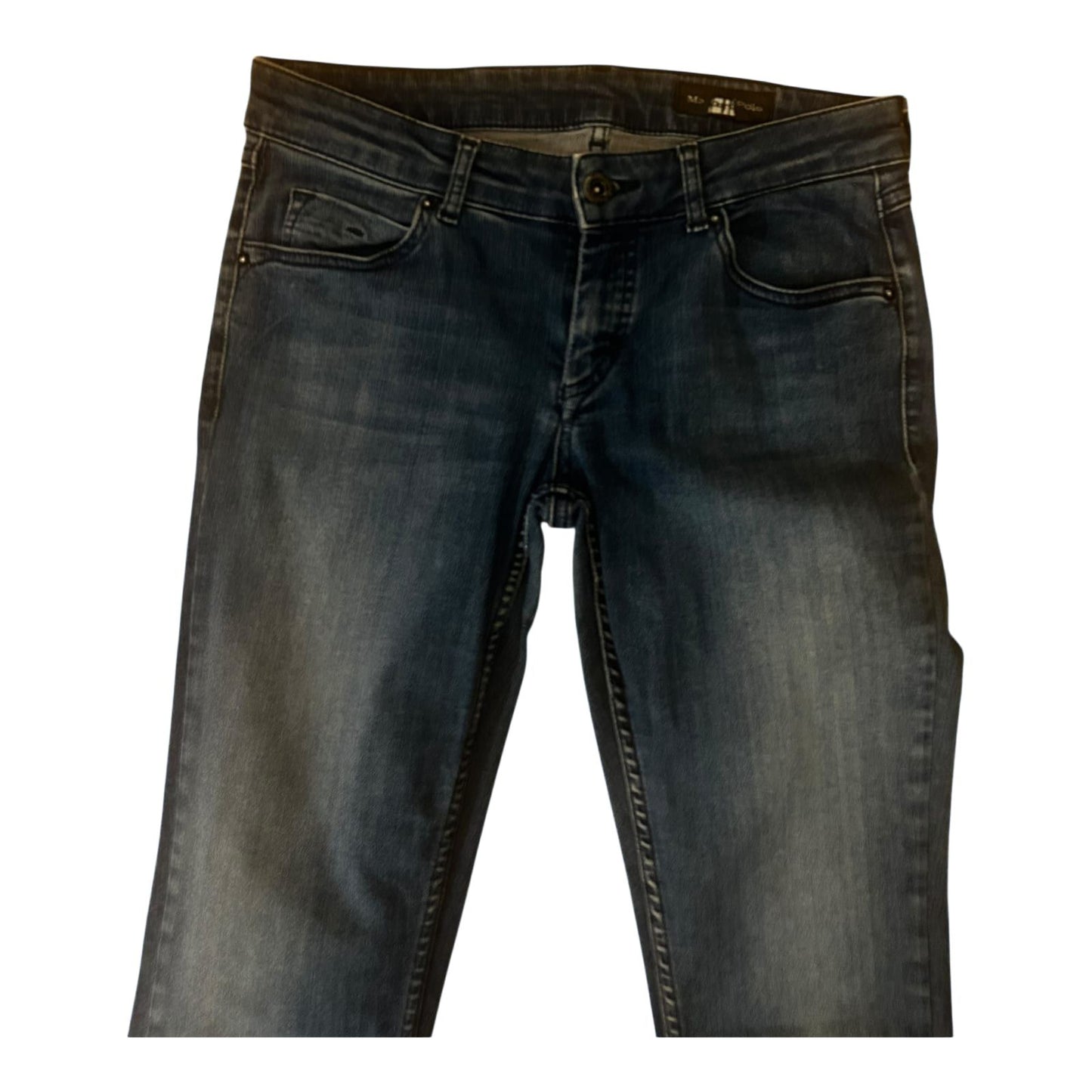 Marc O Polo Jeans  Denim Damen Hose Dunkelblau Röhre W30 L34 Stretch