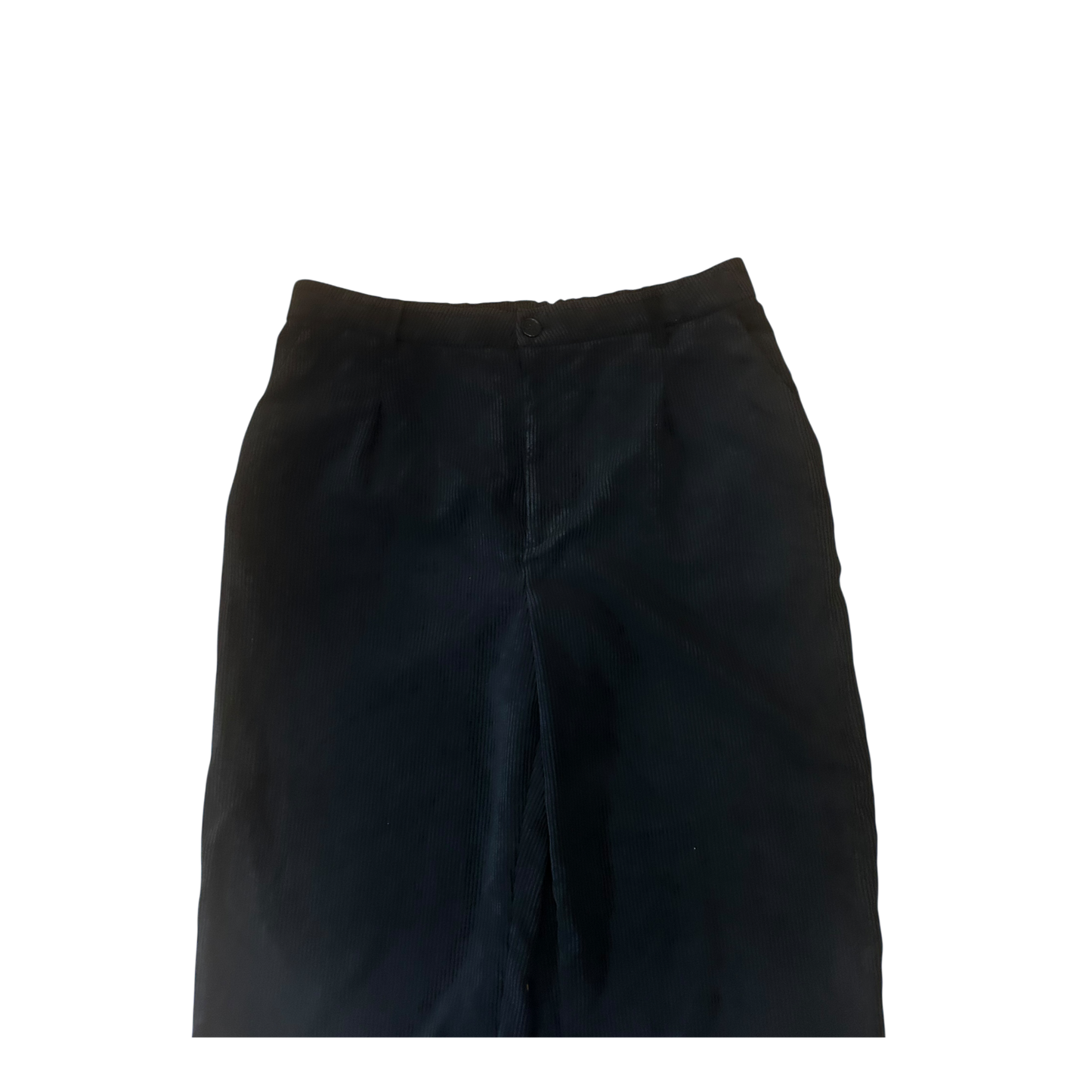 Divided Cordhose Damen Hose Gr XL Dunkelgrau Cord Gummibund Weites Bein