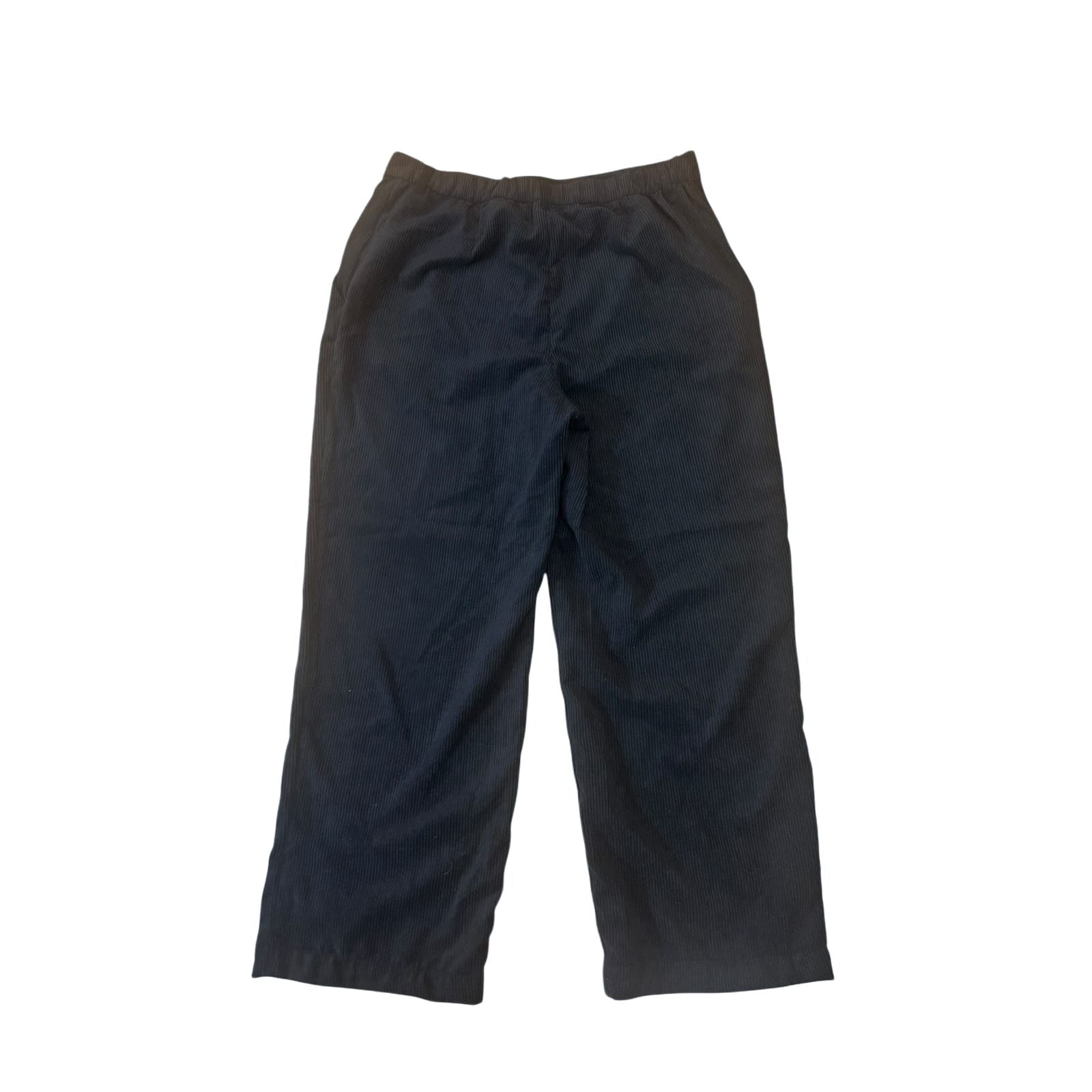 Divided Cordhose Damen Hose Gr XL Dunkelgrau Cord Gummibund Weites Bein