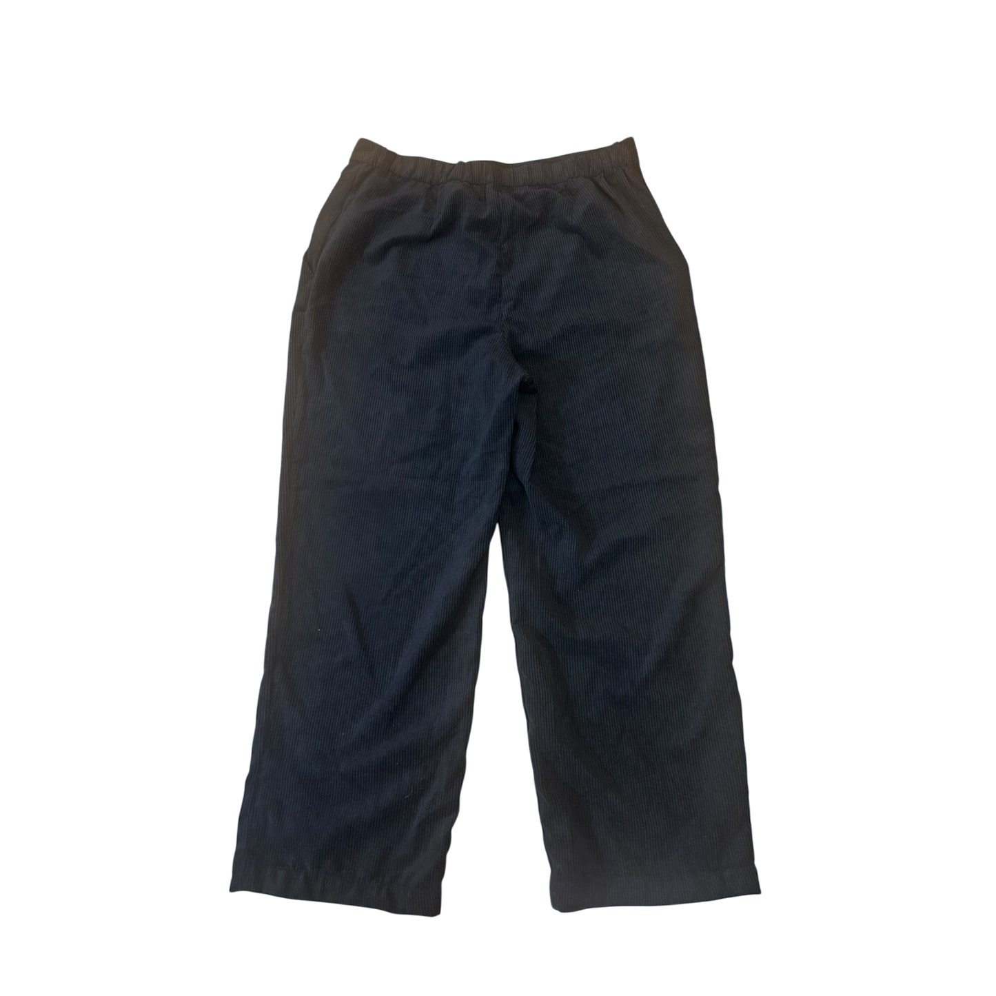 Divided Cordhose Damen Hose Gr XL Dunkelgrau Cord Gummibund Weites Bein