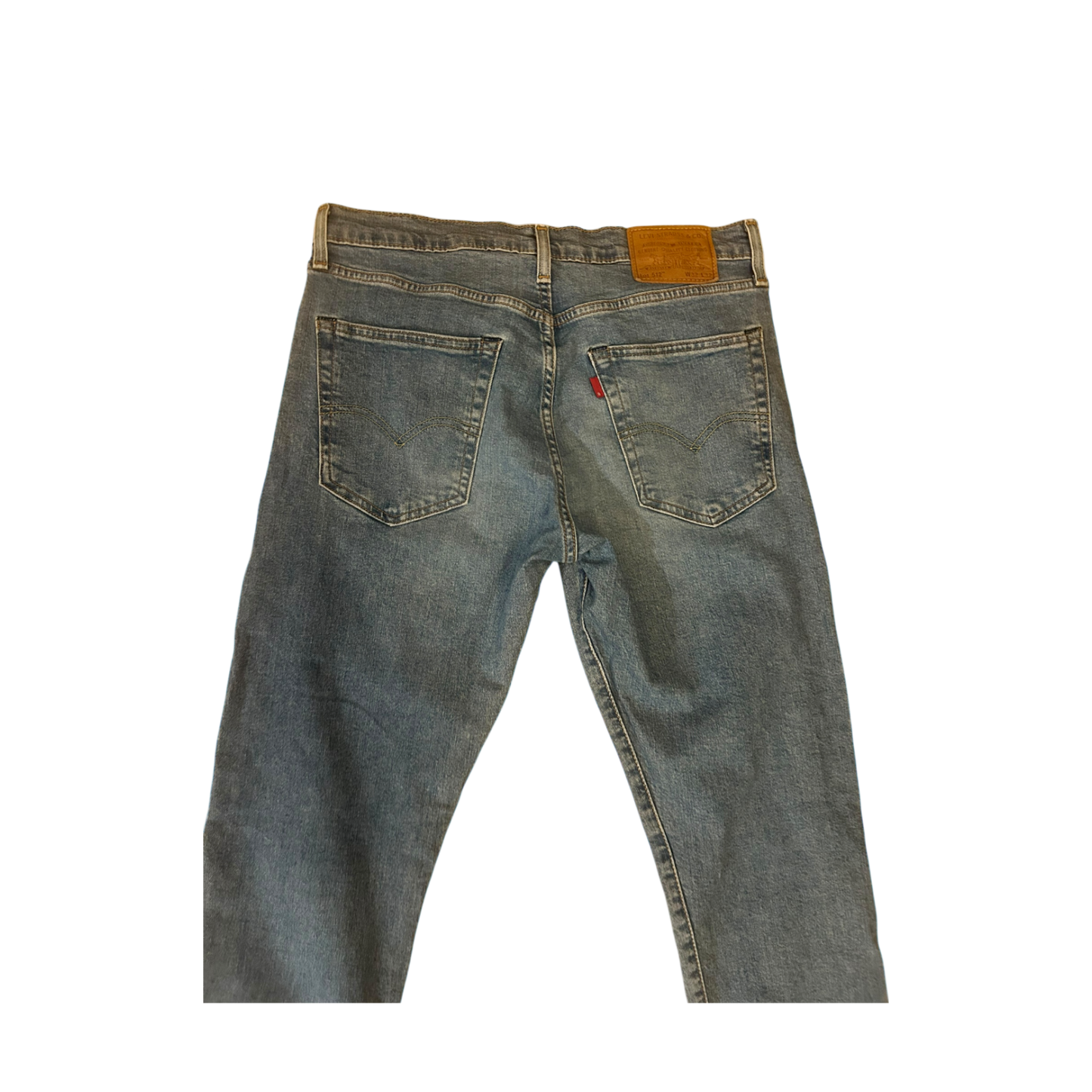 Levis Premium Jeans Damen Hose Blau 512 Slim Gr 42 / W32 L32 Stretch