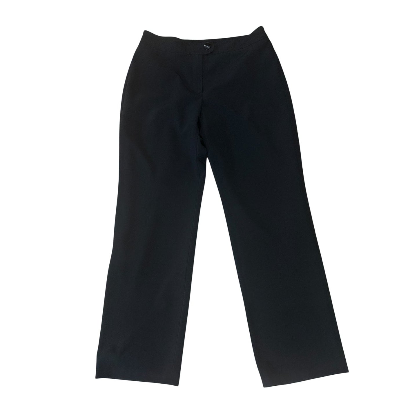 Gerry Weber Stoffhose Damen Gr 46 Schwarz Elegant Gefüttert Stretch Klassisch