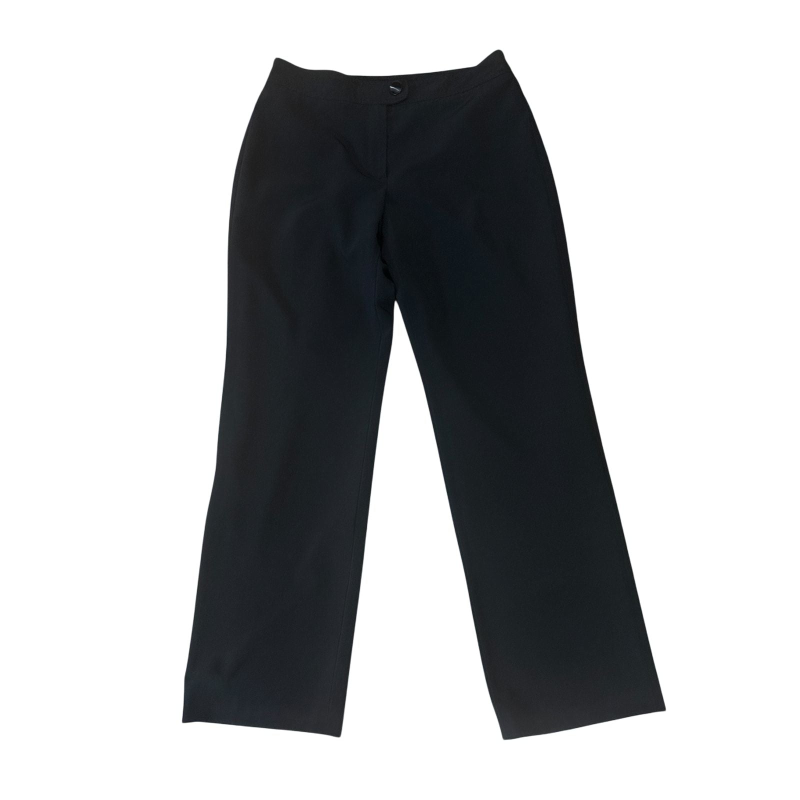 Gerry Weber Stoffhose Damen Gr 46 Schwarz Elegant Gefüttert Stretch Klassisch