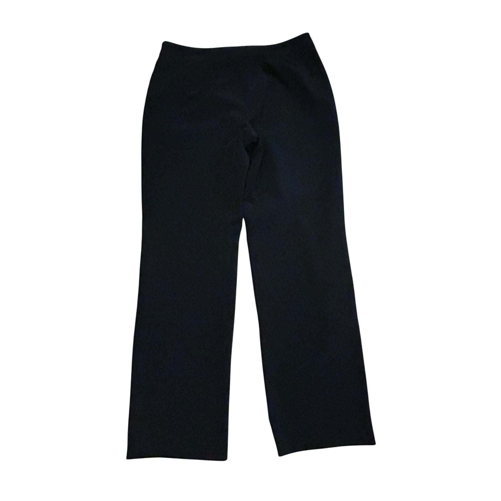 Gerry Weber Stoffhose Damen Gr 46 Schwarz Elegant Gefüttert Stretch Klassisch