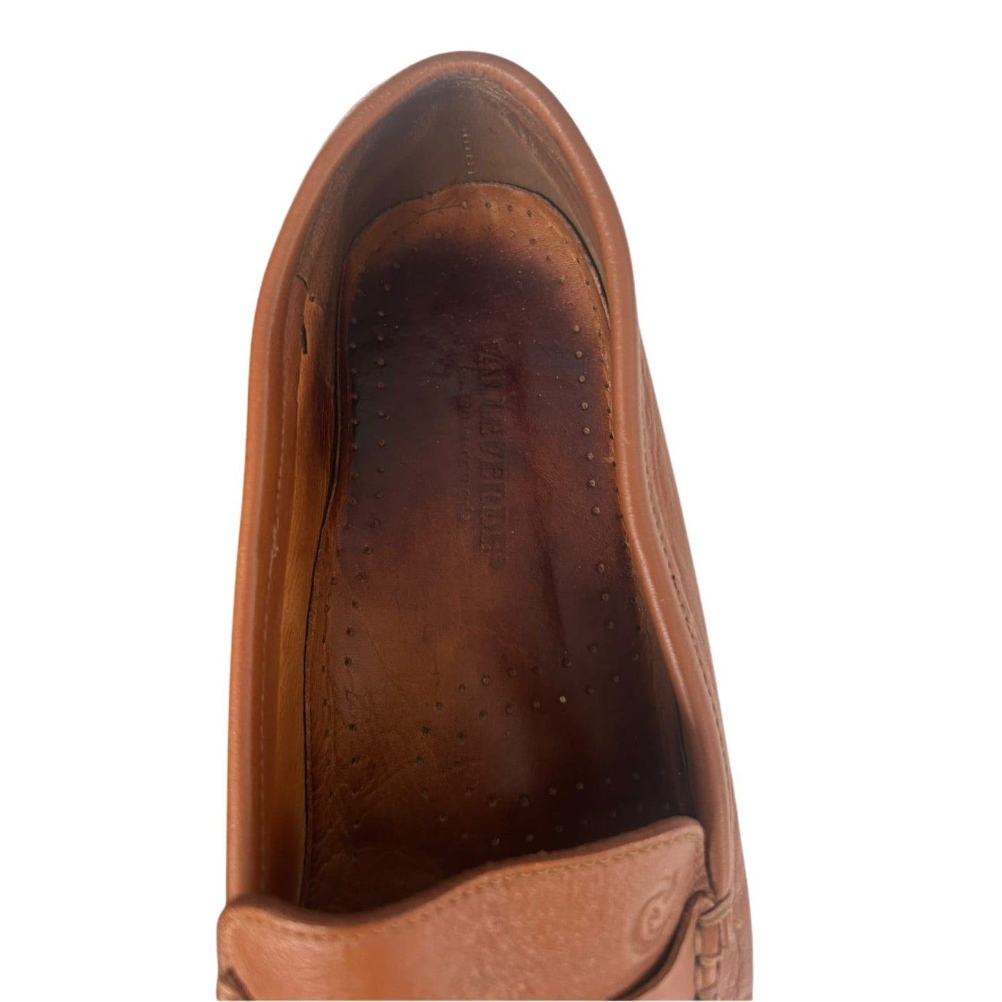 Valleverde Damen Slipper Leder Italien Komfortschuhe Gr 40 Braun Klassisch