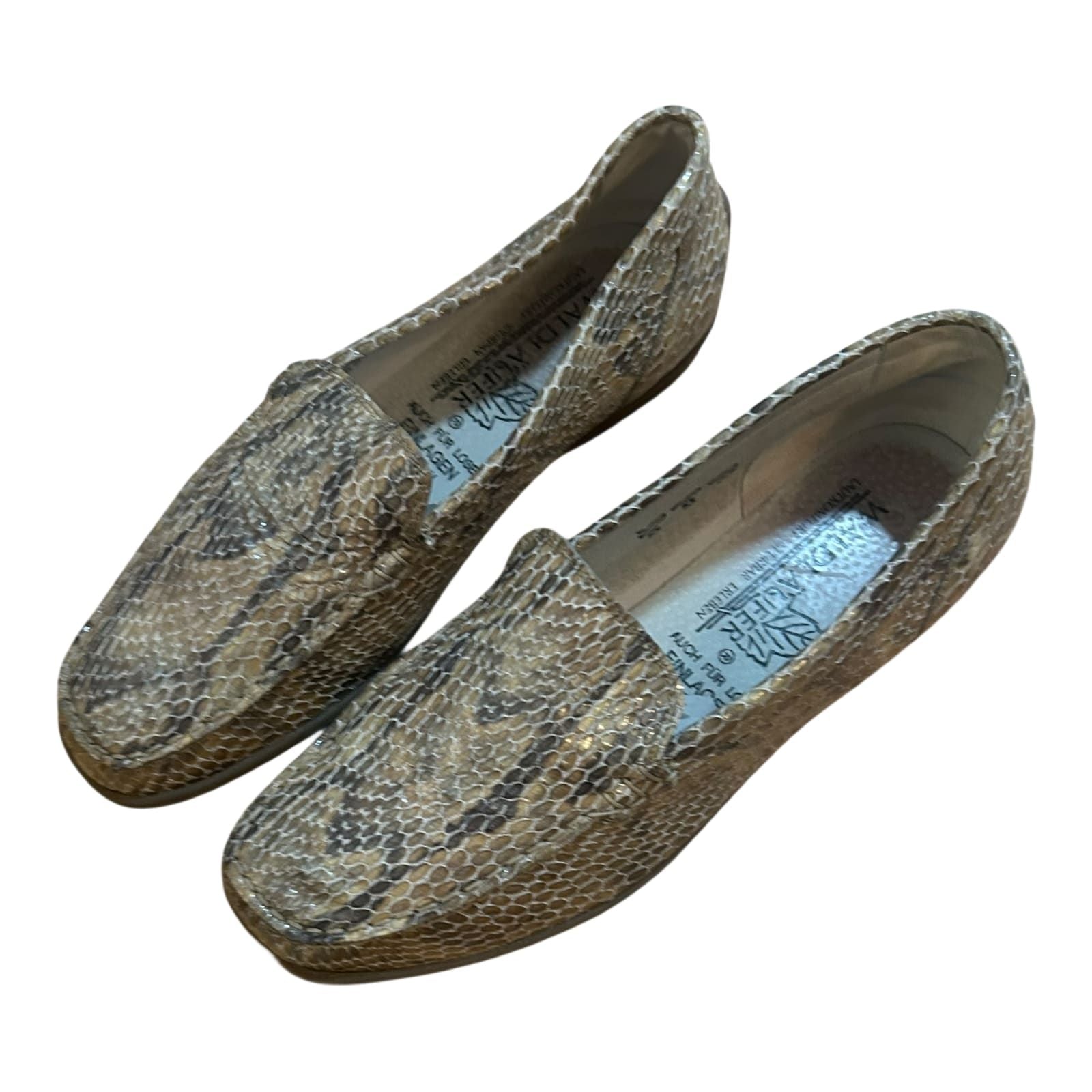 Waldläufer Damen Halbschuhe Beige Grau Gr 38 Leder Weite H Komfort