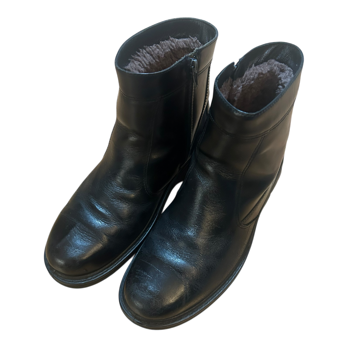 Jomos Air Comfort Herren Winterstiefel Leder Gr 42 Gefüttert Reißverschluss