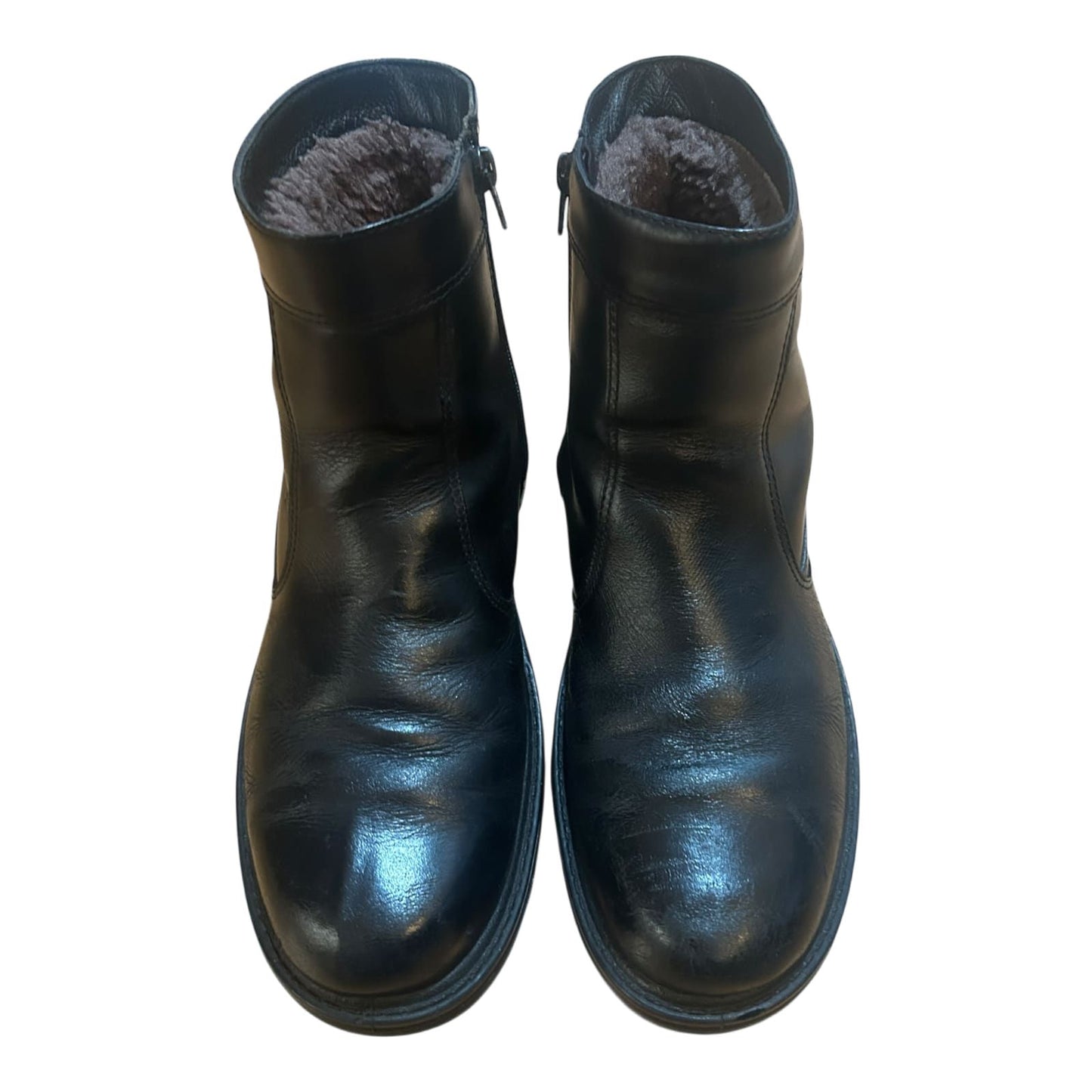 Jomos Air Comfort Herren Winterstiefel Leder Gr 42 Gefüttert Reißverschluss