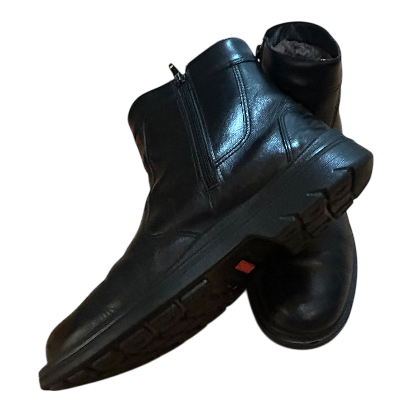 Jomos Air Comfort Herren Winterstiefel Leder Gr 42 Gefüttert Reißverschluss