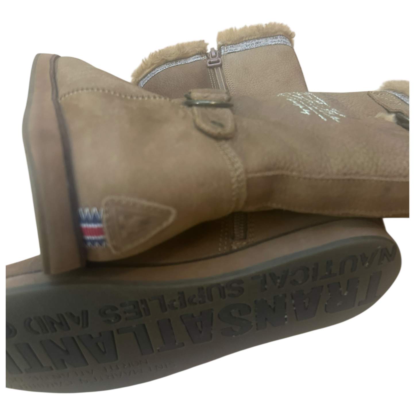 Gaastra Damen Winterstiefel Gr 39 Leder Warm Gefüttert Braun Reißverschluss