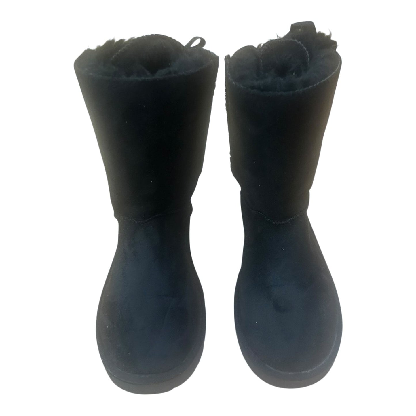 UGG Bailey Bow II Damen Stiefel Schwarz Boots Winter Fell Gr 41 Warm