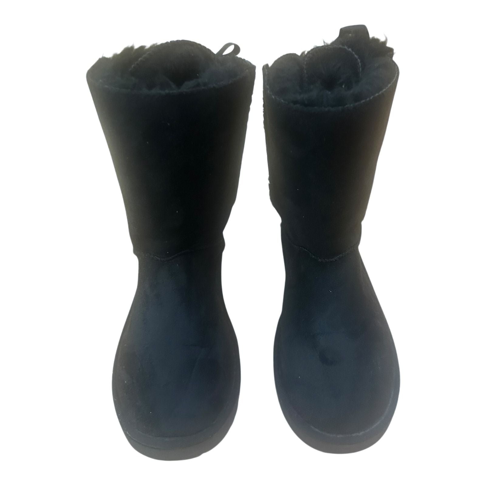 UGG Bailey Bow II Damen Stiefel Schwarz Boots Winter Fell Gr 41 Warm