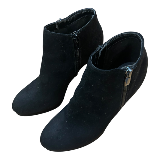 Graceland Damen Stiefeletten Gr 37 Schwarz Wildleder Elegant Absatz 9 cm