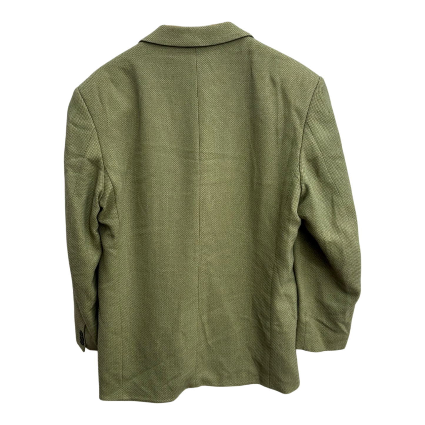 Henry Morey Sakko Herren Jackett Gr 48 Grün Viskose Blazer Elegant Vintage 90er