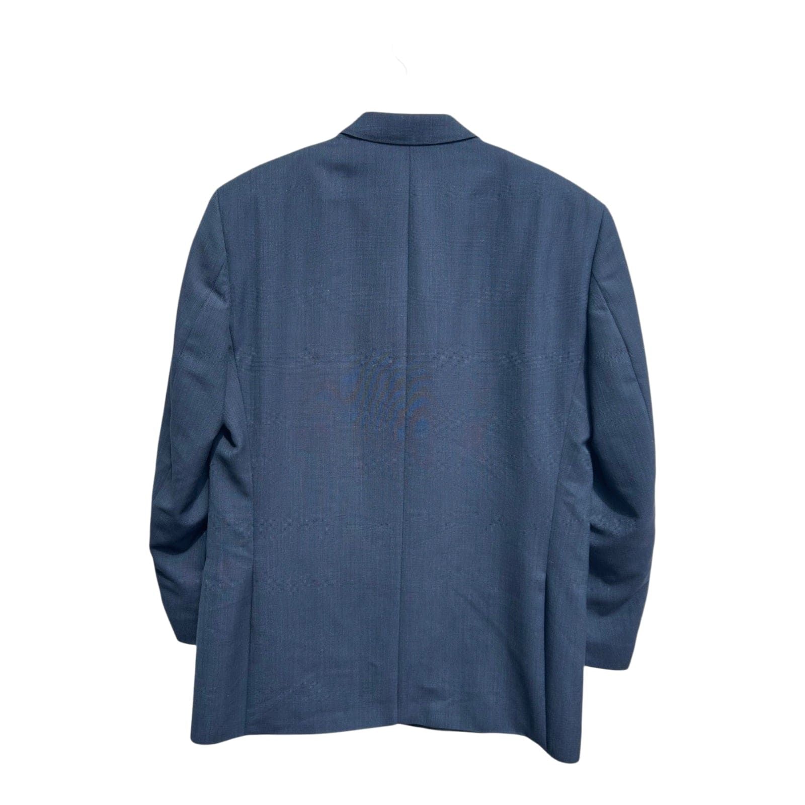Windsor Sakko Gr 50 Blau Ermenegildo Zegna Wolle Doppeltreiher Blazer Elegant Top