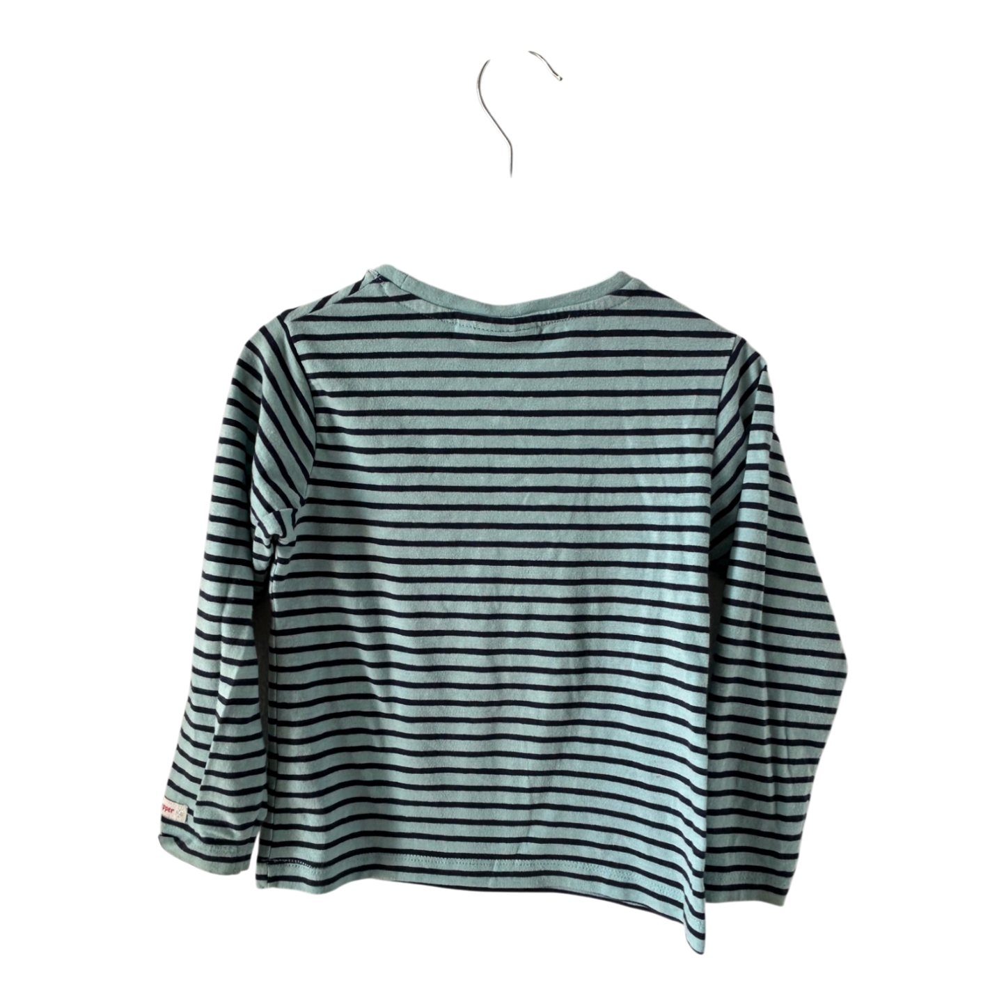 Salt Pepper Kinder Shirt Gr 104 Pferde Motiv Streifen Baumwolle Stretch Langarm