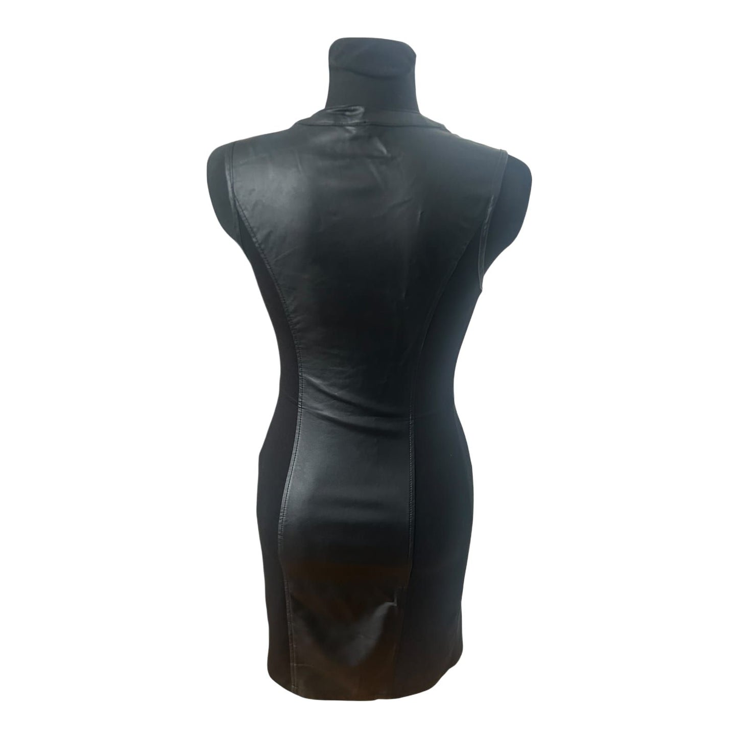 Colloseum Kleid Damen Schwarz Ärmellos Bleistiftkleid Reißverschluss Elegant