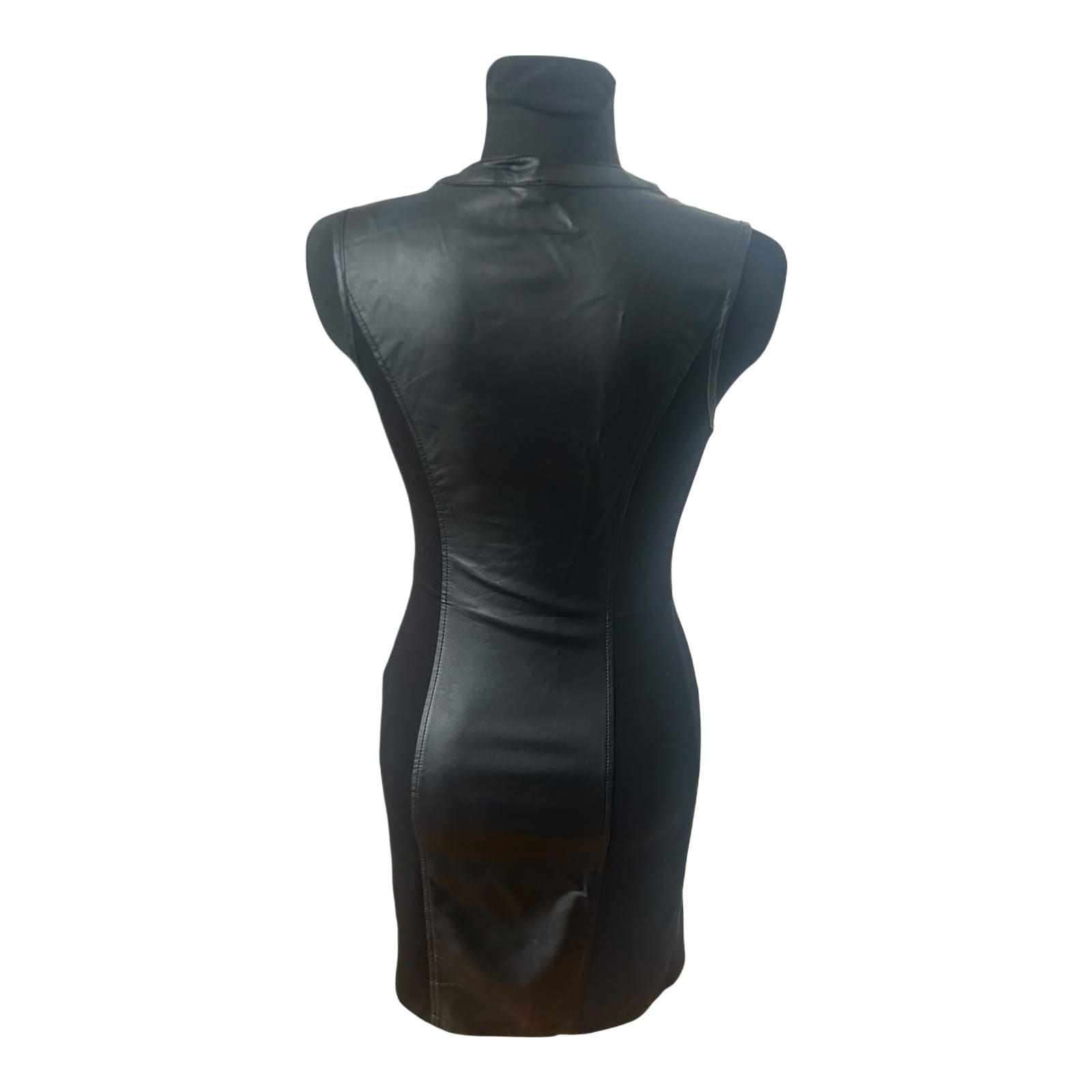 Colloseum Kleid Damen Schwarz Ärmellos Bleistiftkleid Reißverschluss Elegant