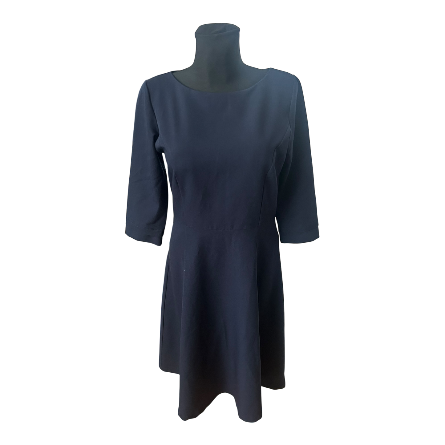 Quiro Damen Etuikleid Gr 42 Dunkelblau Stretch Elegant Business (Kopie)