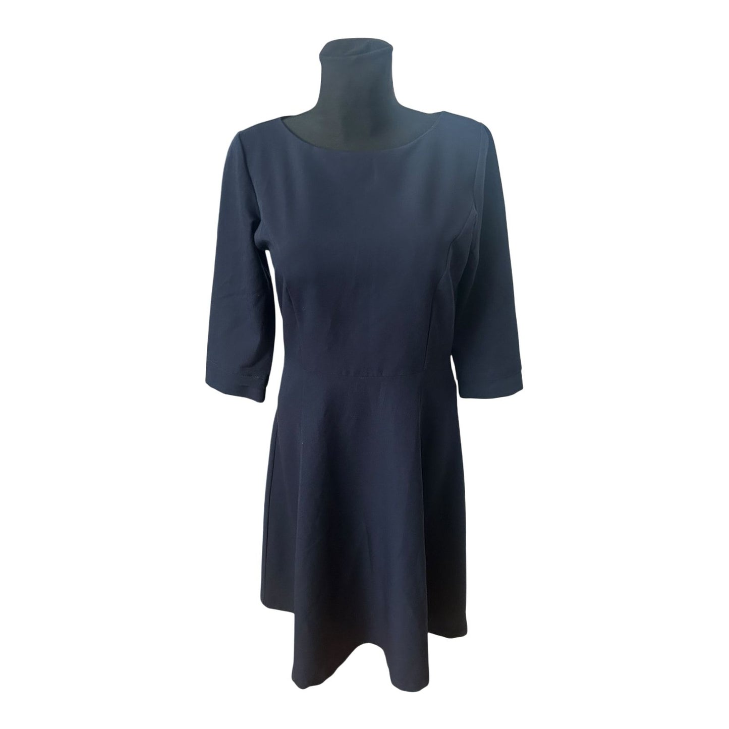 Quiro Damen Etuikleid Gr 42 Dunkelblau Stretch Elegant Business (Kopie)