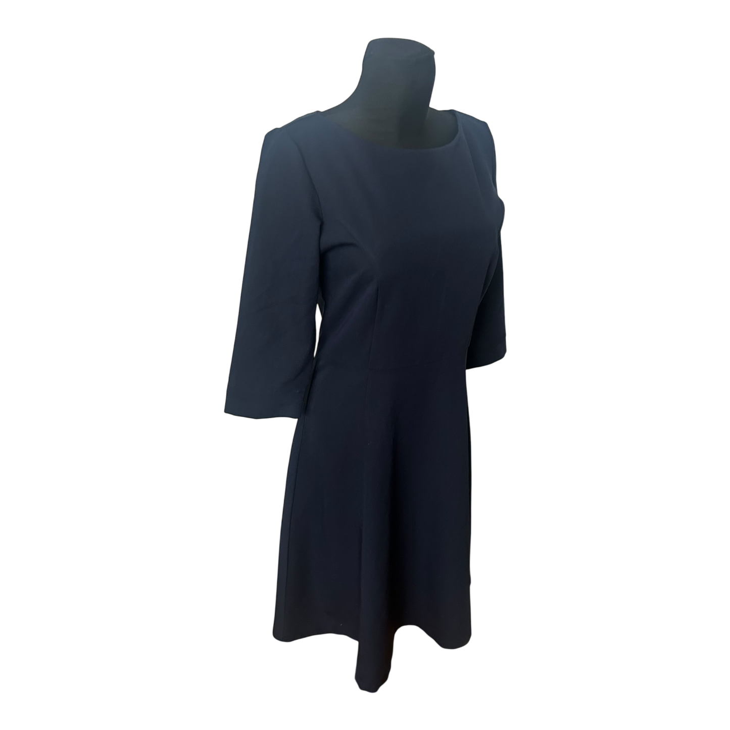 Quiro Damen Etuikleid Gr 42 Dunkelblau Stretch Elegant Business (Kopie)