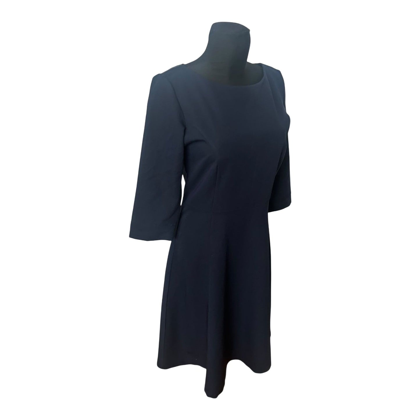 Quiro Damen Etuikleid Gr 42 Dunkelblau Stretch Elegant Business (Kopie)