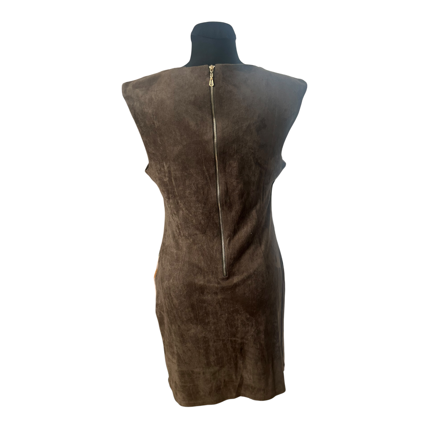 Stella Morgan Damenkleid Größe 40 Khaki Brauntöne ärmellos Cool elegant