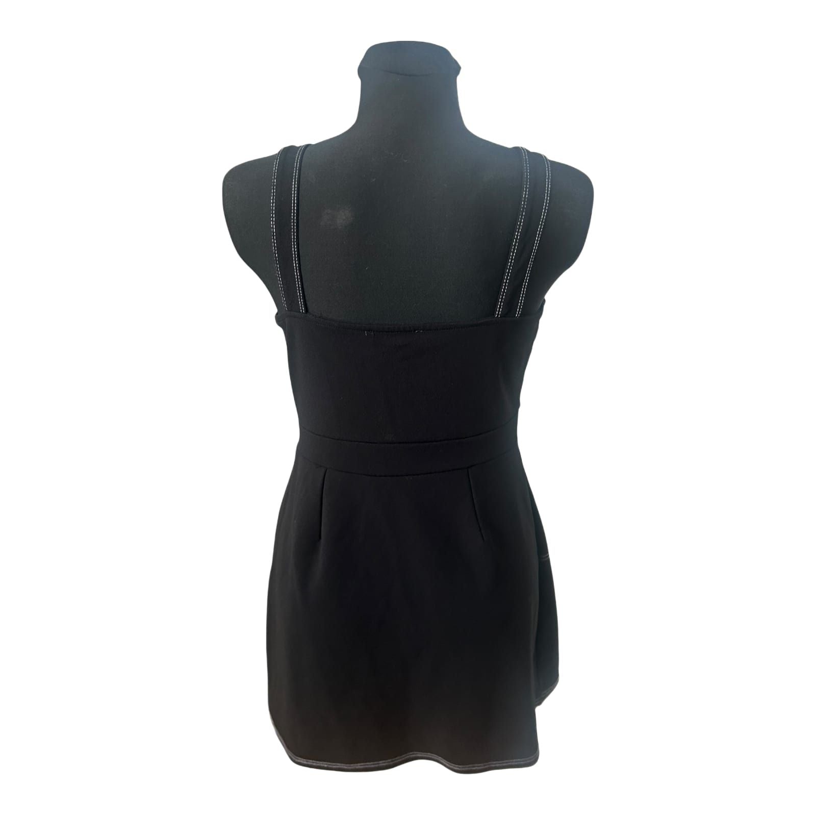Primark Damen Kleid Schwarz Trägerkleid Elegant Freizeit Gr 42