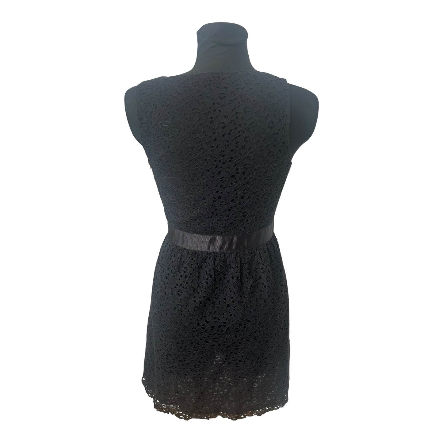 Core Oxygen Kleid Damen Gr S Schwarz Spitze Elegant Party Baumwolle Nylon