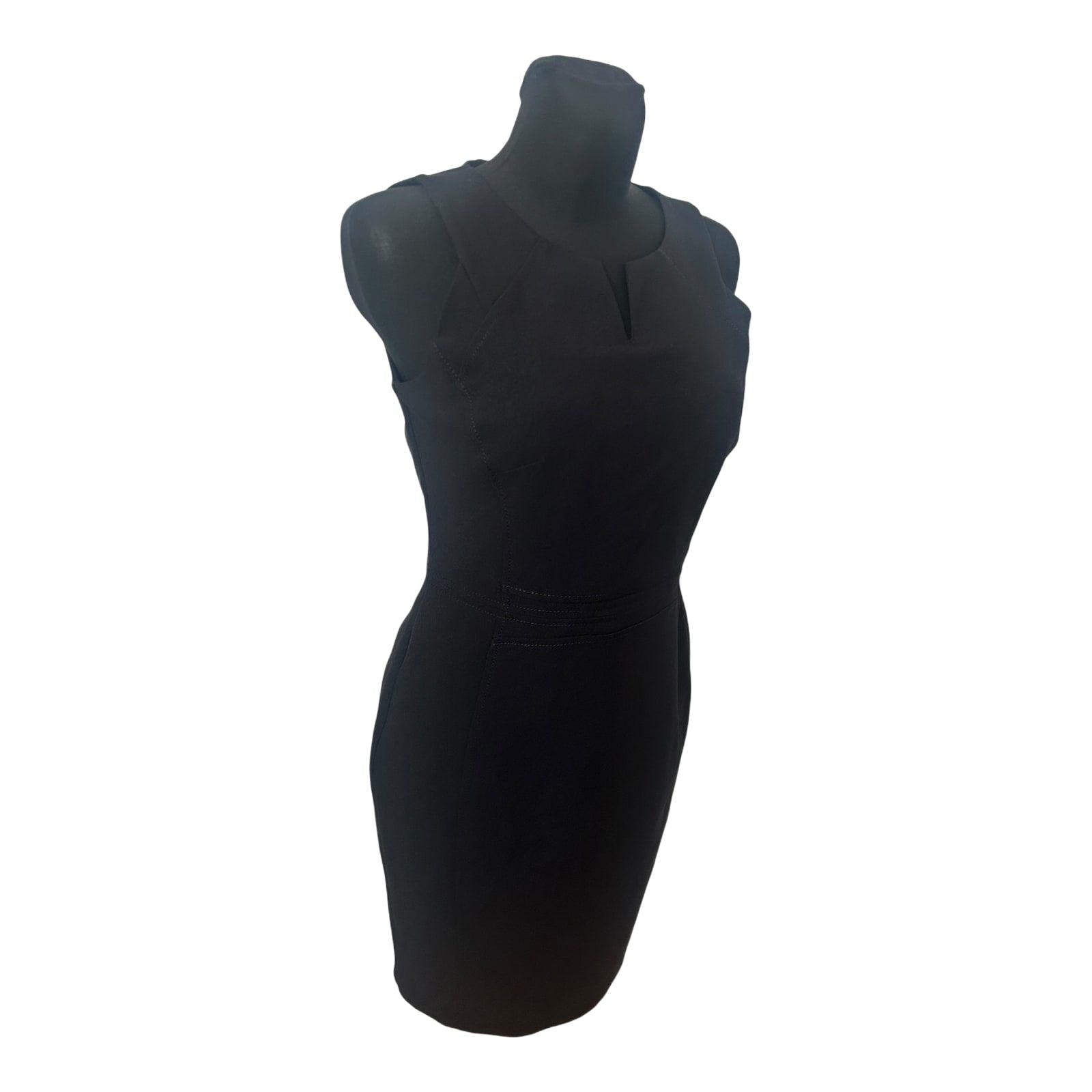 Atmosphere Kleid Damen Gr 38 Schwarz Etuikleid Business Elegant Midi
