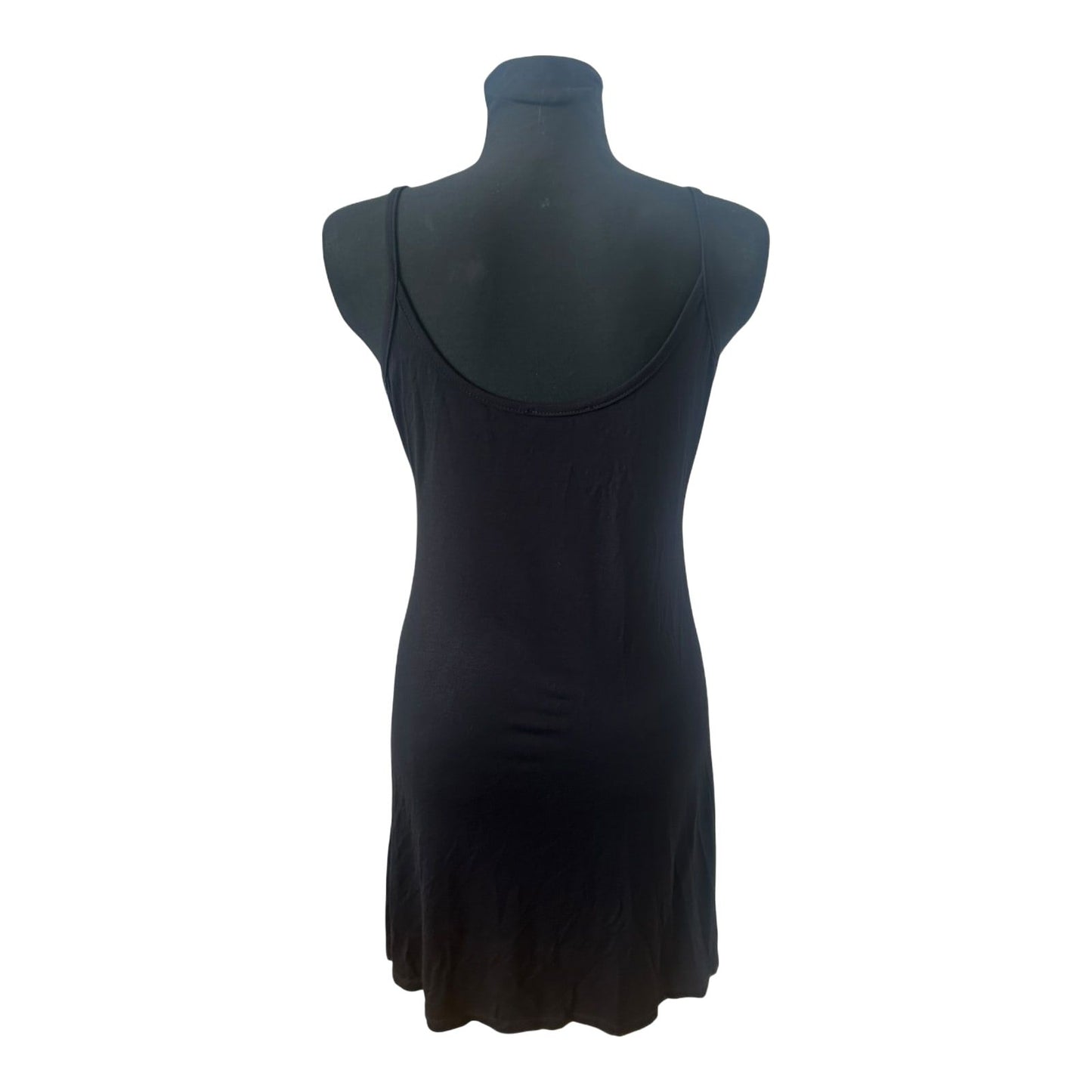 Destiny Wear Damenkleid Gr S Schwarz Ärmellos Sommerkleid Rüsche