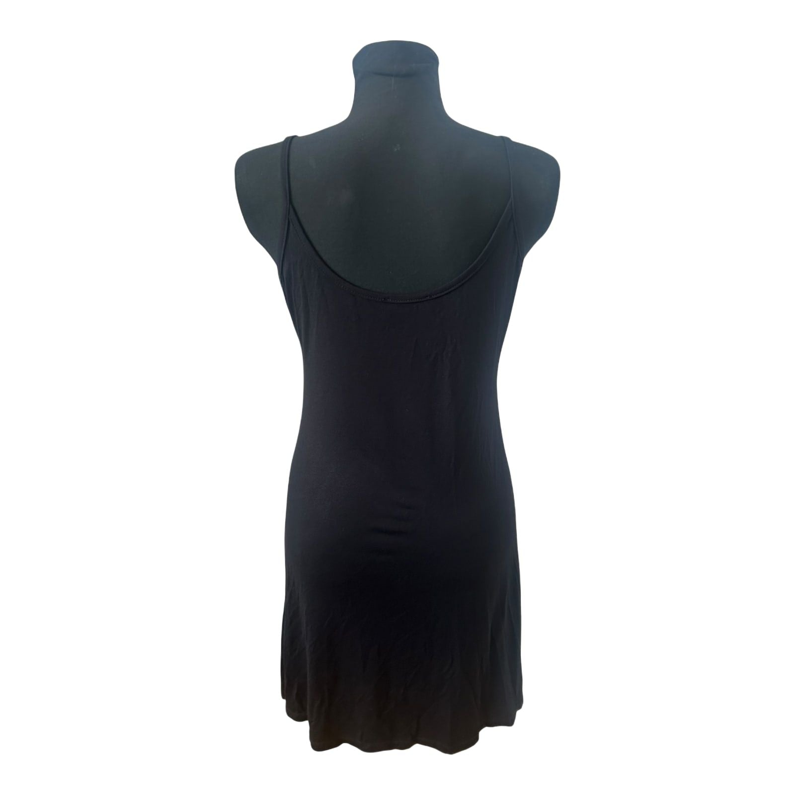 Destiny Wear Damenkleid Gr S Schwarz Ärmellos Sommerkleid Rüsche