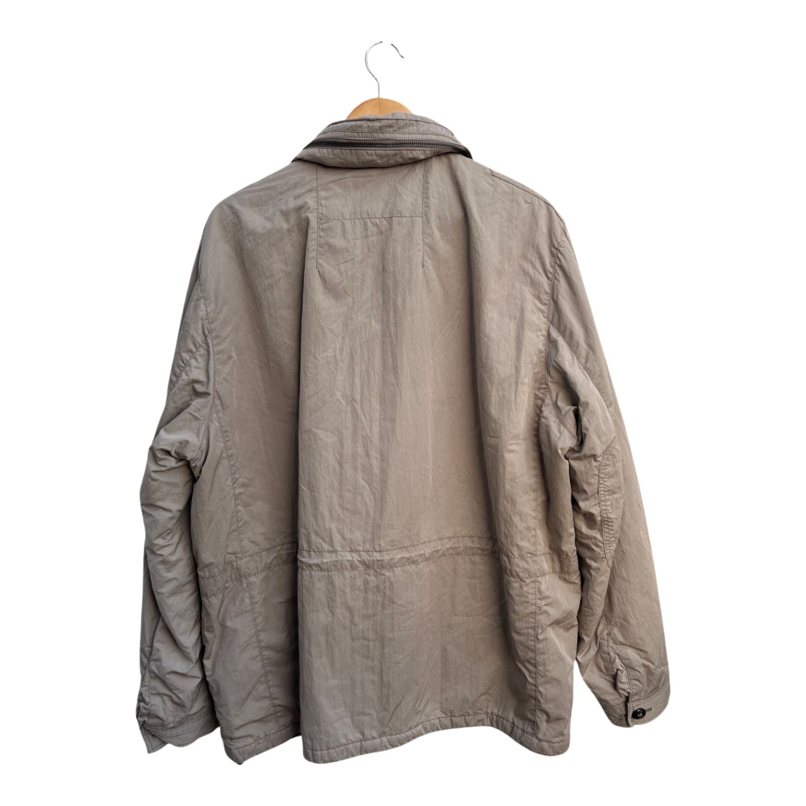 Daniel Hechter Herren Jacke Gr 58 Beige Warm Winterjacke Freizeit Nylon Poly klassisch