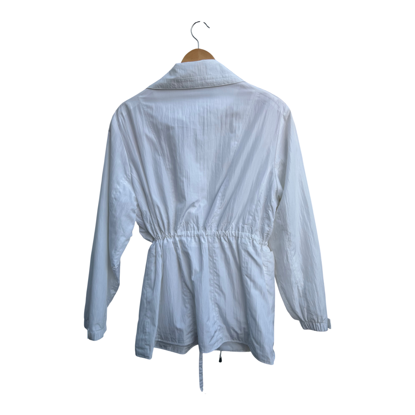 Franztex Damen Jacke Gr XXL Weiß leicht gefüttert Übergangsjacke elegant Vintage