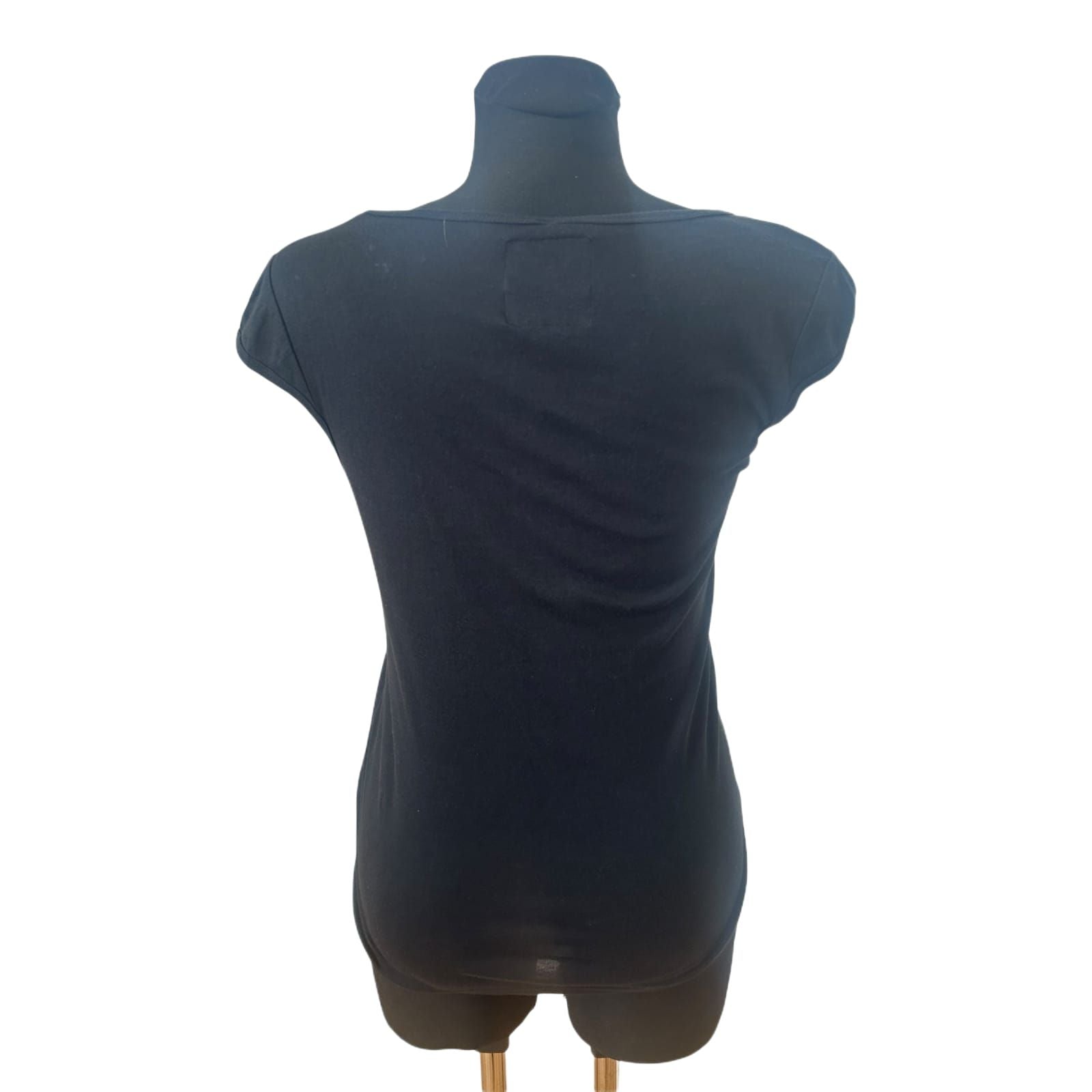 Look54 Hauptstadtrocker Berlin Shirt Mops Strass Schwarz Gr L