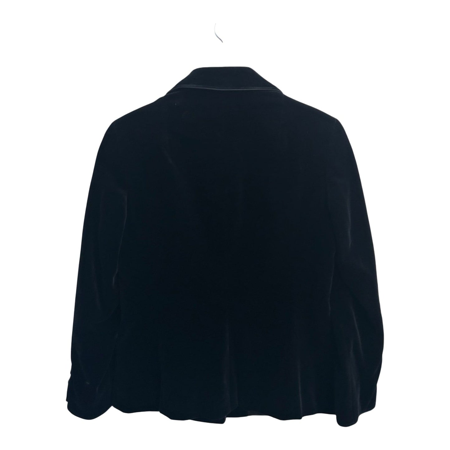 Ralph Dress Blazer Damen Gr S Schwarz Samt Elegant Vintage Perlmuttknöpfe