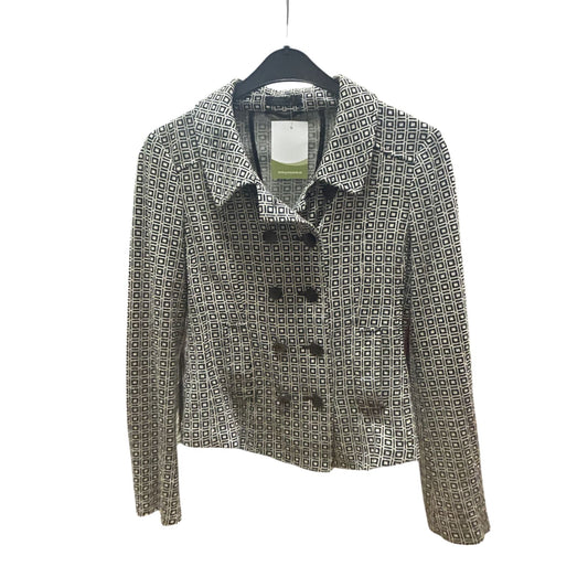 🖤 Apanache Blazer 34 – Schwarz-Weiß, Elegant & Modern