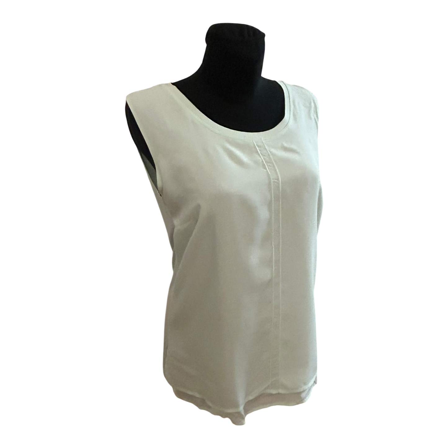 Patricia Dini Top Damen Gr 40 Mint Viskose Elegant Hochwertig Sommer