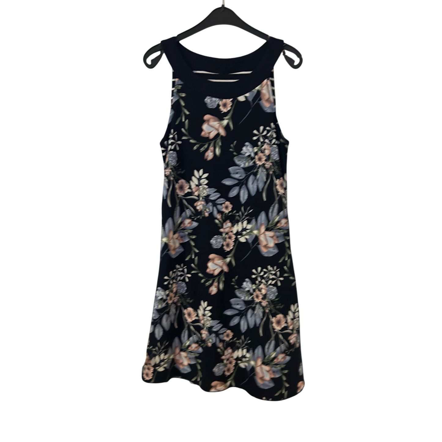 Gina Kleid Damen Dress Damenkleid Gr. S Wende Look Viskose Muster 2 in 1 Style