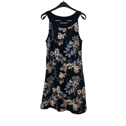 Gina Kleid Damen Dress Damenkleid Gr. S Wende Look Viskose Muster 2 in 1 Style