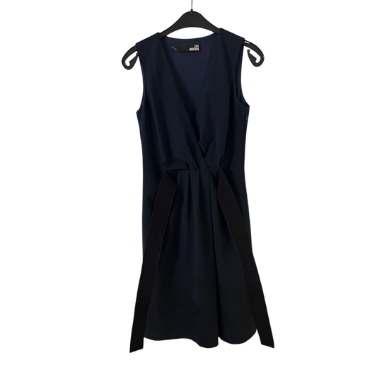 Love Moschino Kleid Damen Dress Damenkleid Gr. 36 Wickel Italienisch Elegant Neu