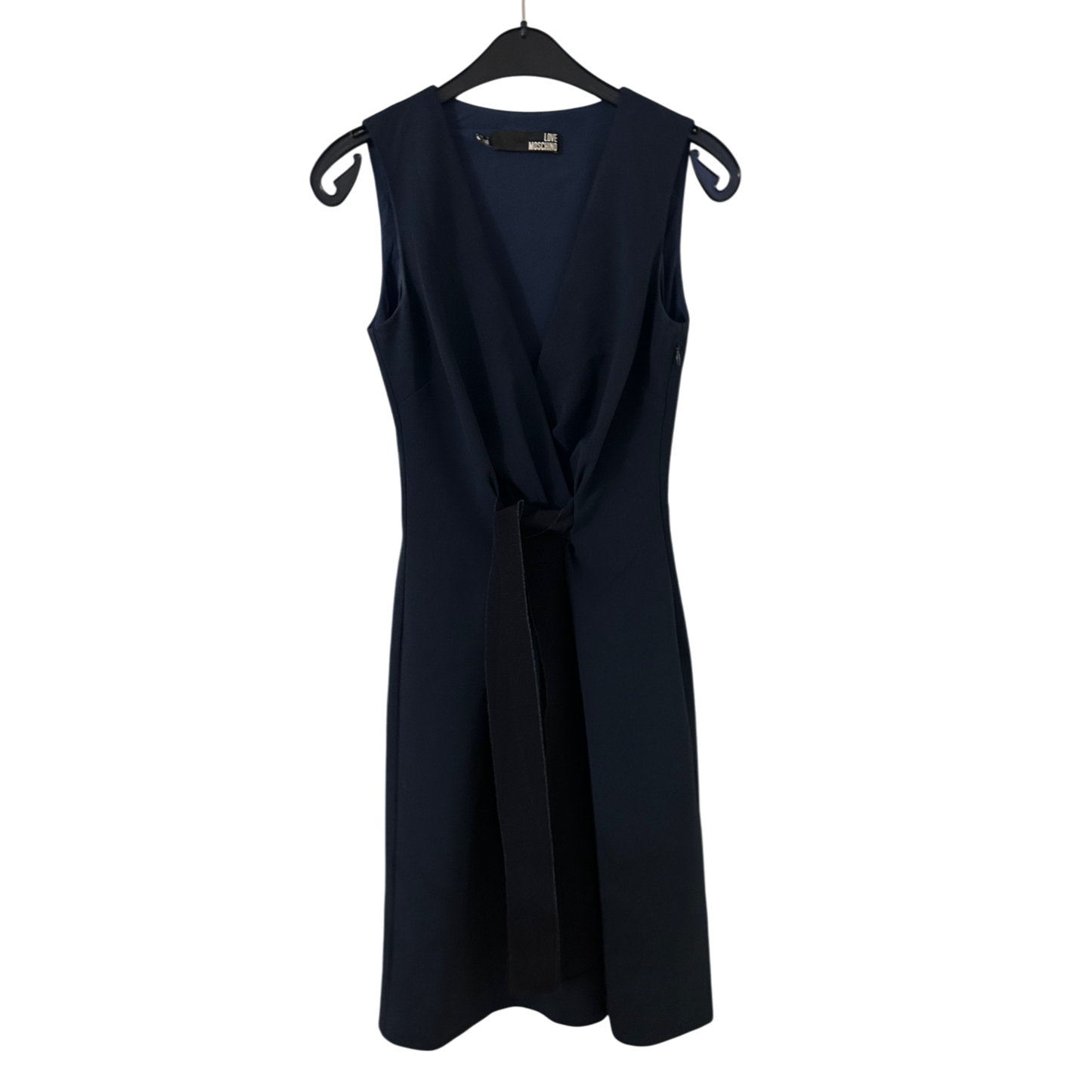 Love Moschino Kleid Damen Dress Damenkleid Gr. 36 Wickel Italienisch Elegant Neu