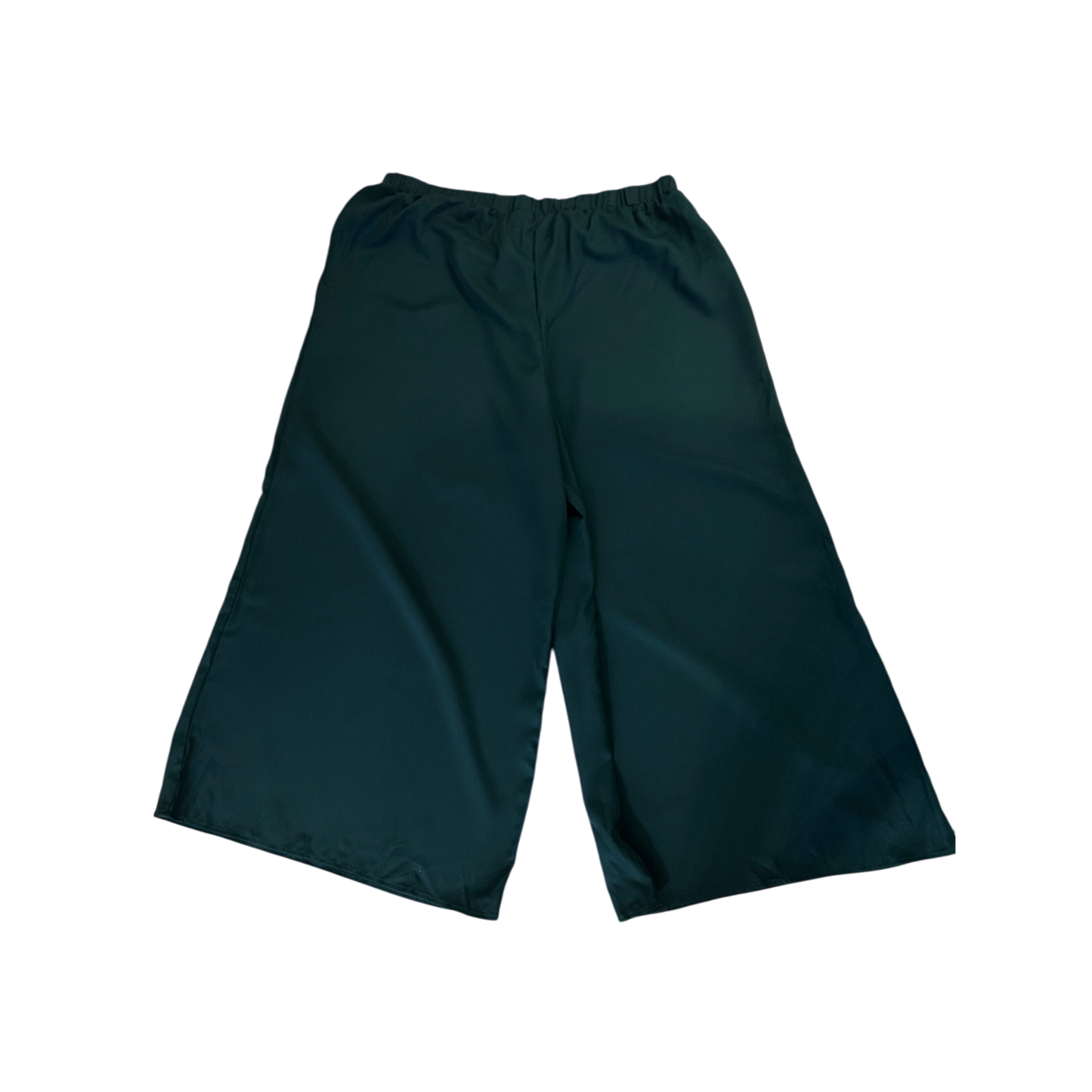 SHEIN Damen Culotte Hose | Gr. 3XL | Dunkelgrün | Bequem & Trendy