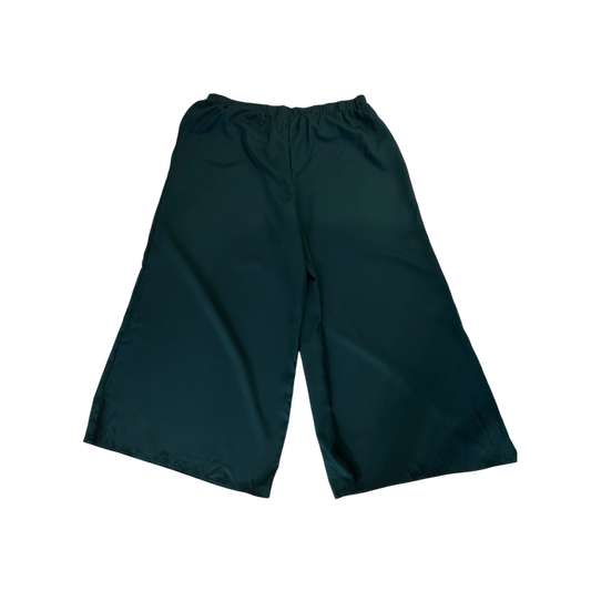 SHEIN Damen Culotte Hose | Gr. 3XL | Dunkelgrün | Bequem & Trendy