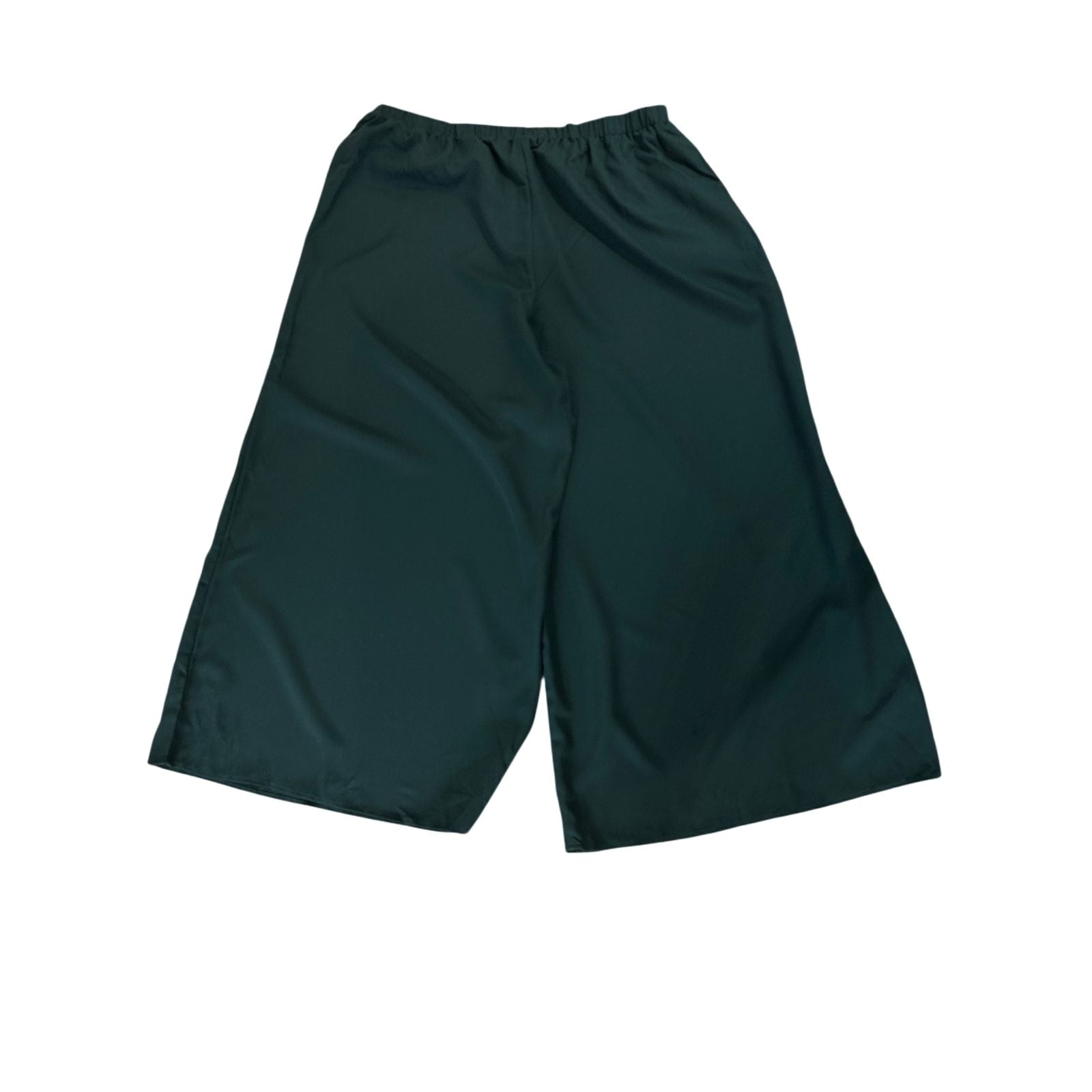SHEIN Damen Culotte Hose | Gr. 3XL | Dunkelgrün | Bequem & Trendy
