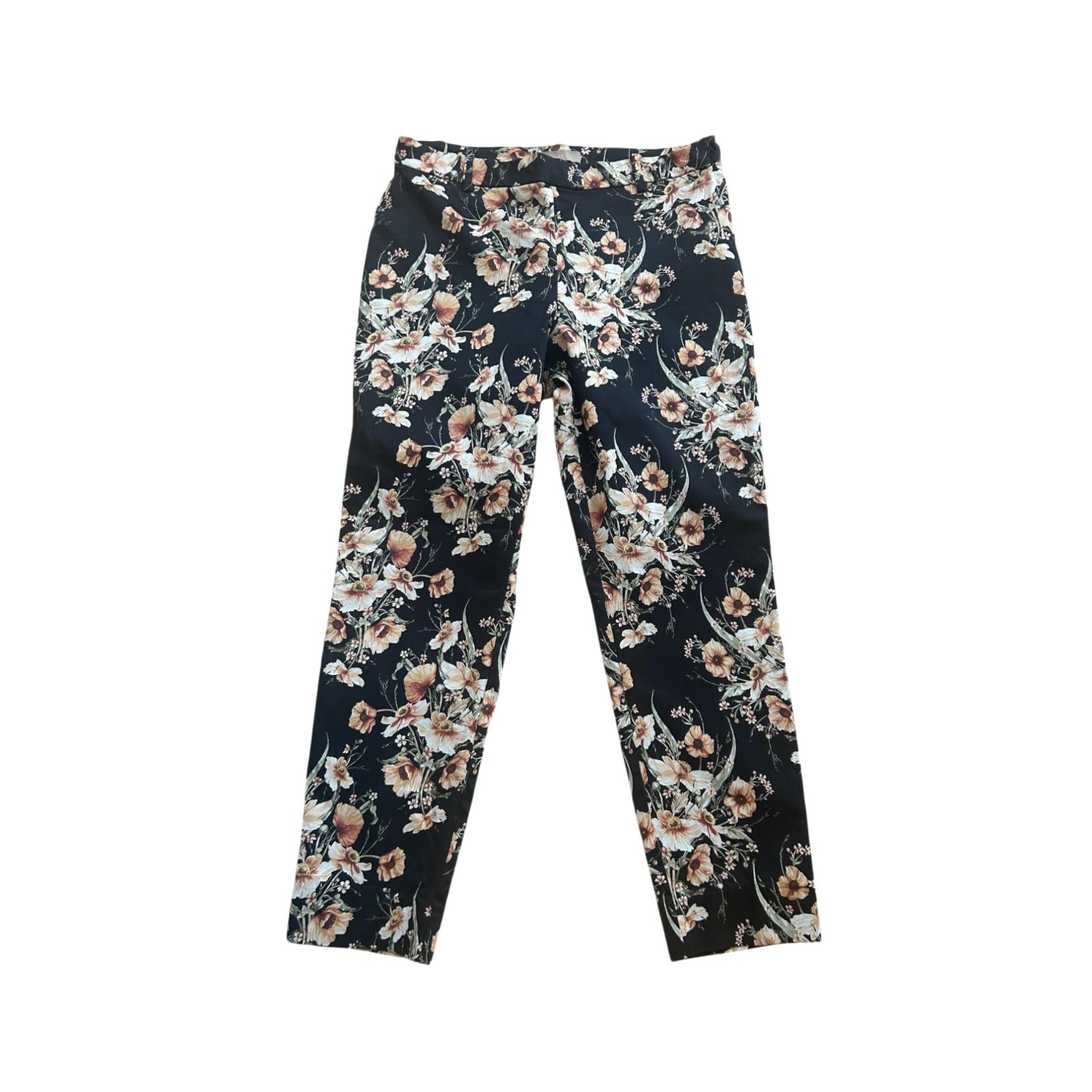 🌸 H&M Damenhose | Gr. 44 | Floral | Casual Fit 🌸