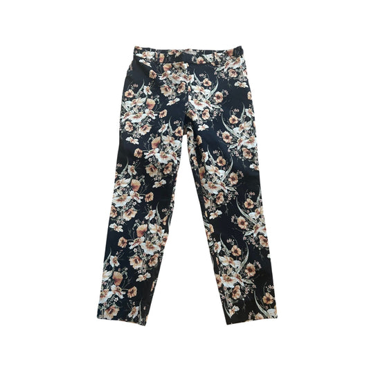 🌸 H&M Damenhose | Gr. 44 | Floral | Casual Fit 🌸