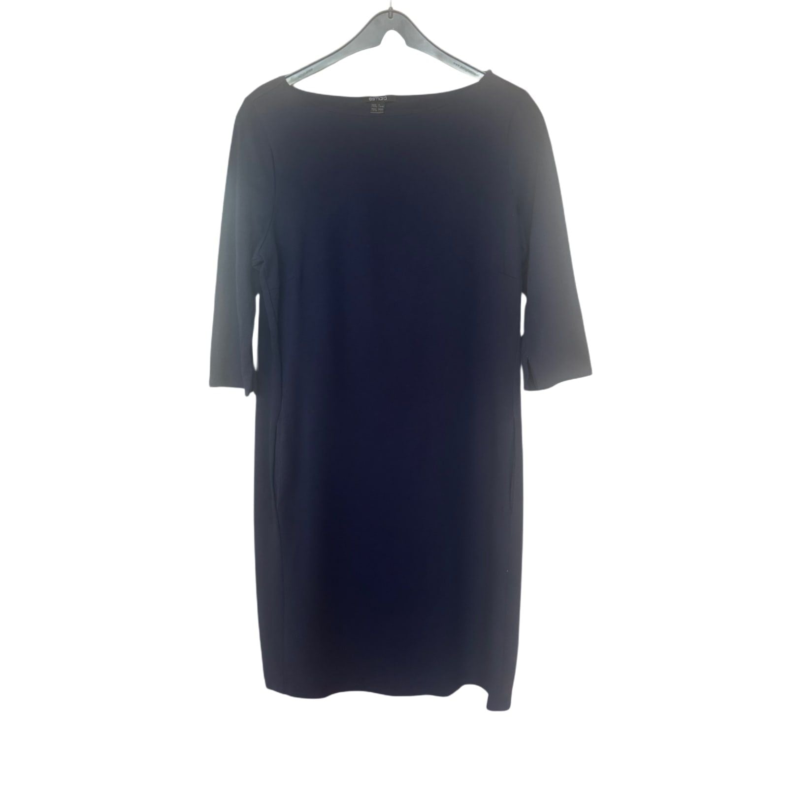 Esmara Kleid Damen Dress Damenkleid Gr. L Blau Bequem Stretch Elegant Look Neu