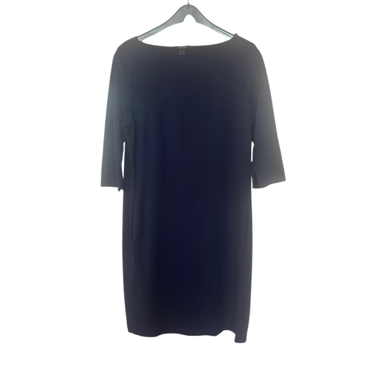 Esmara Kleid Damen Dress Damenkleid Gr. L Blau Bequem Stretch Elegant Look Neu