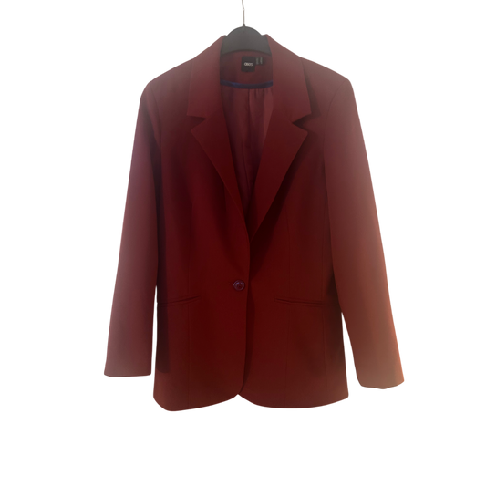 ❤️ ASOS Damen Blazer 38 – Rot, Elegant & Zeitlos